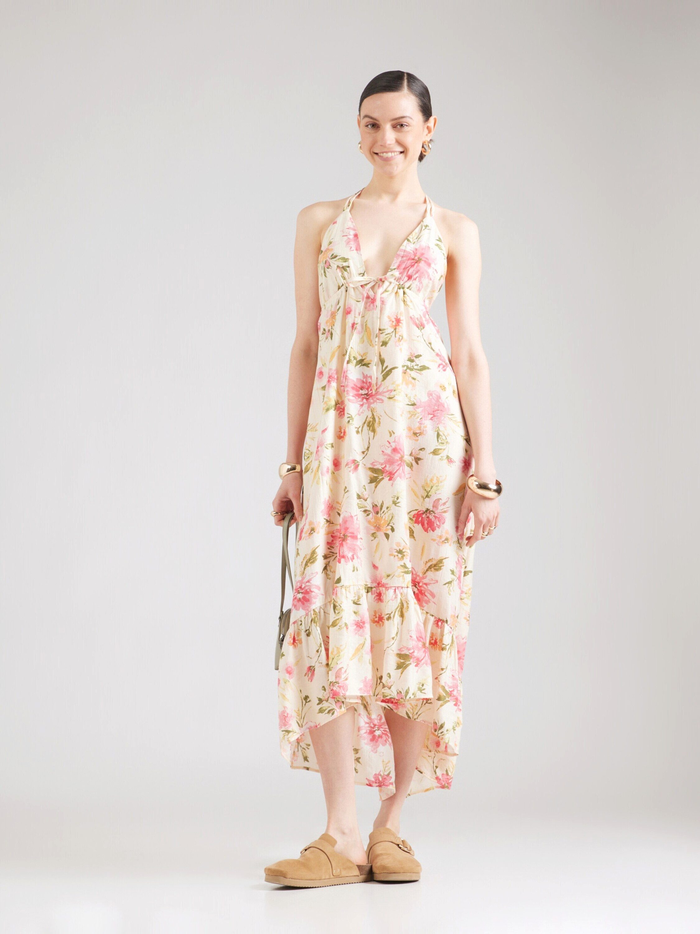ONLY Sommerkleid ONLFlower (1-tlg) Drapiert/gerafft