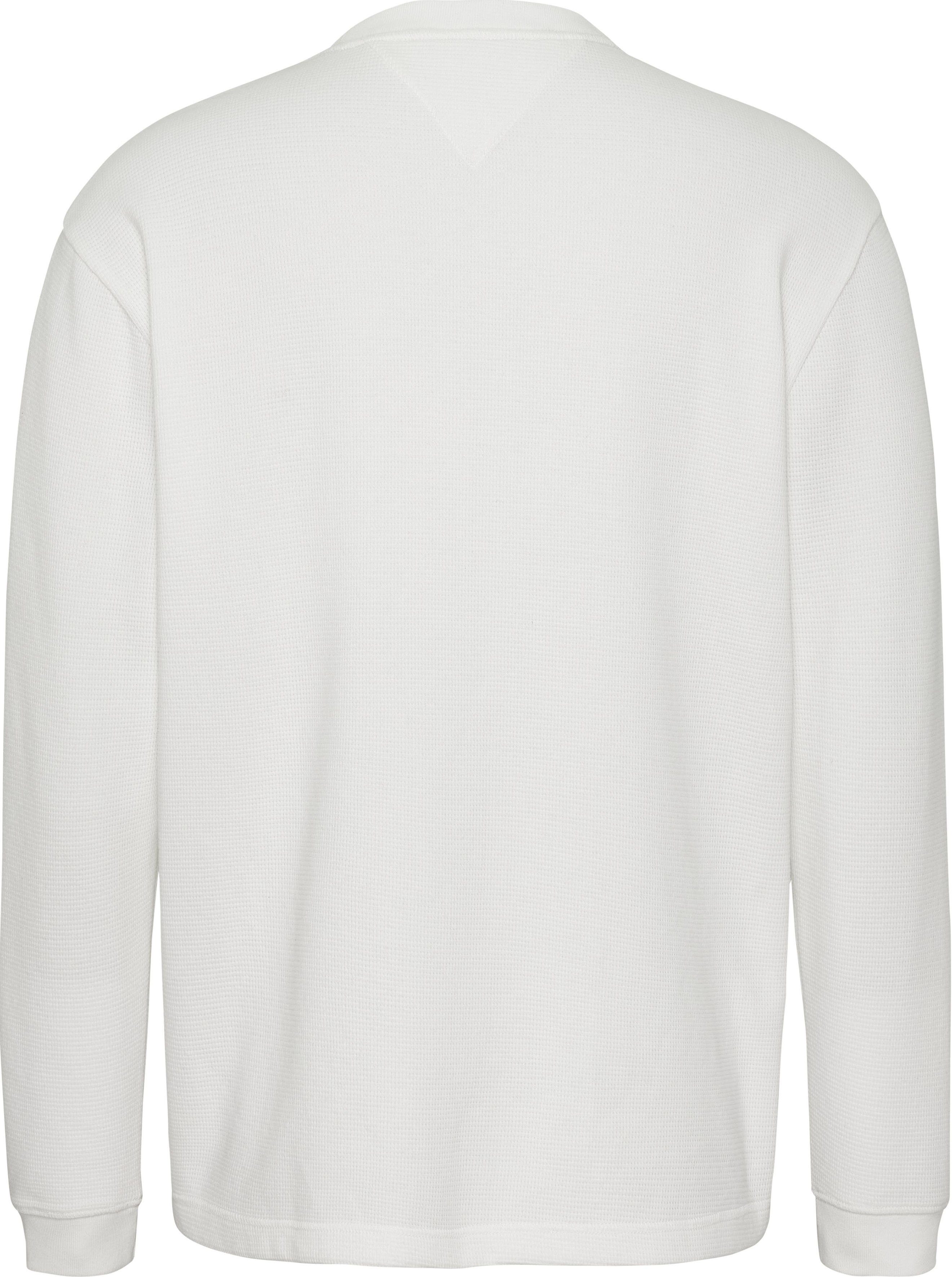 Jeans Langarmshirt LS SOFT mit CLSC Markenlabel White Tommy SNIT TJM