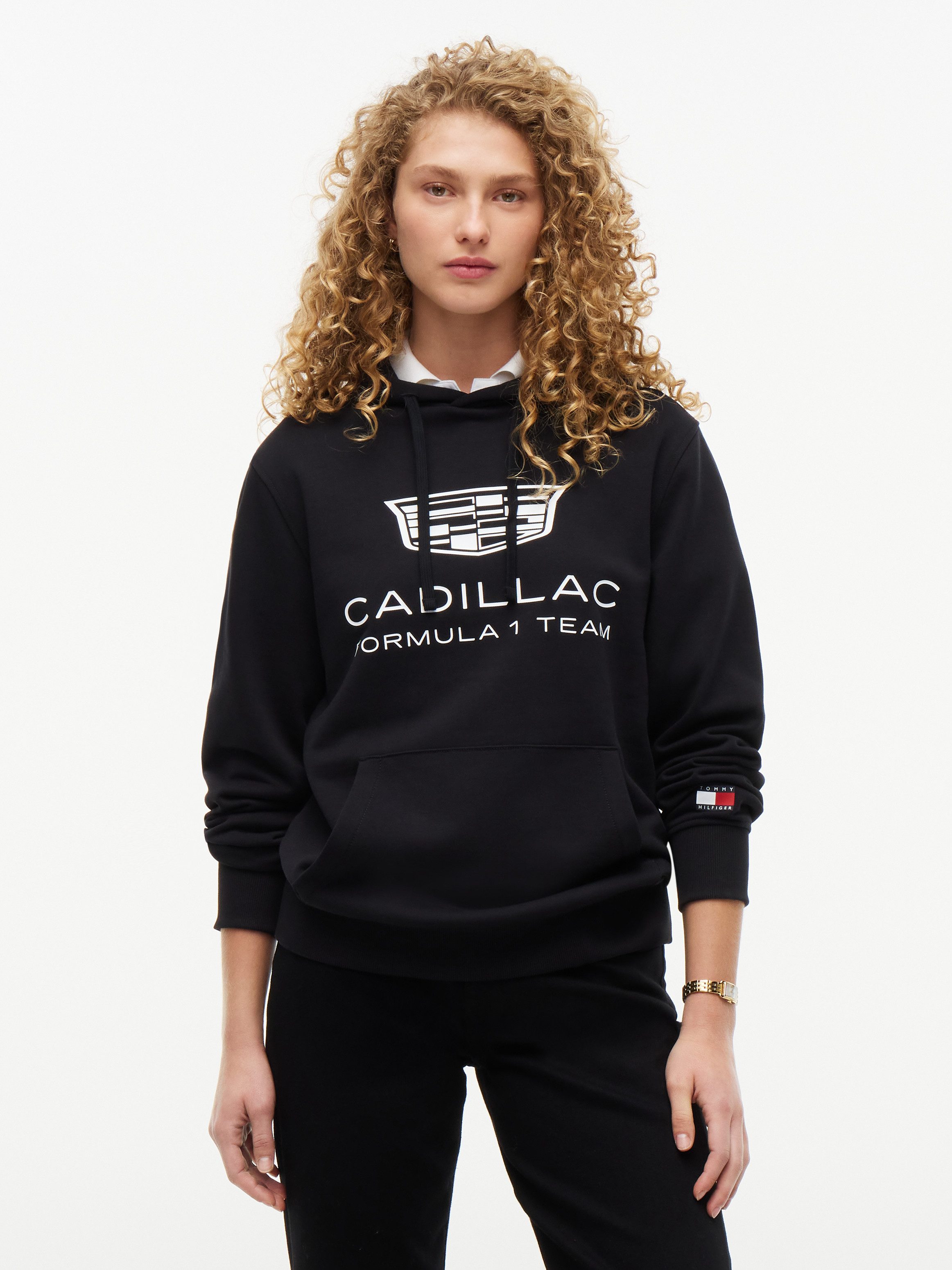 Tommy Hilfiger Hoodie TH x Cadillac Formula 1® Team SHIELD Baumwoll-Qualität, Unisex