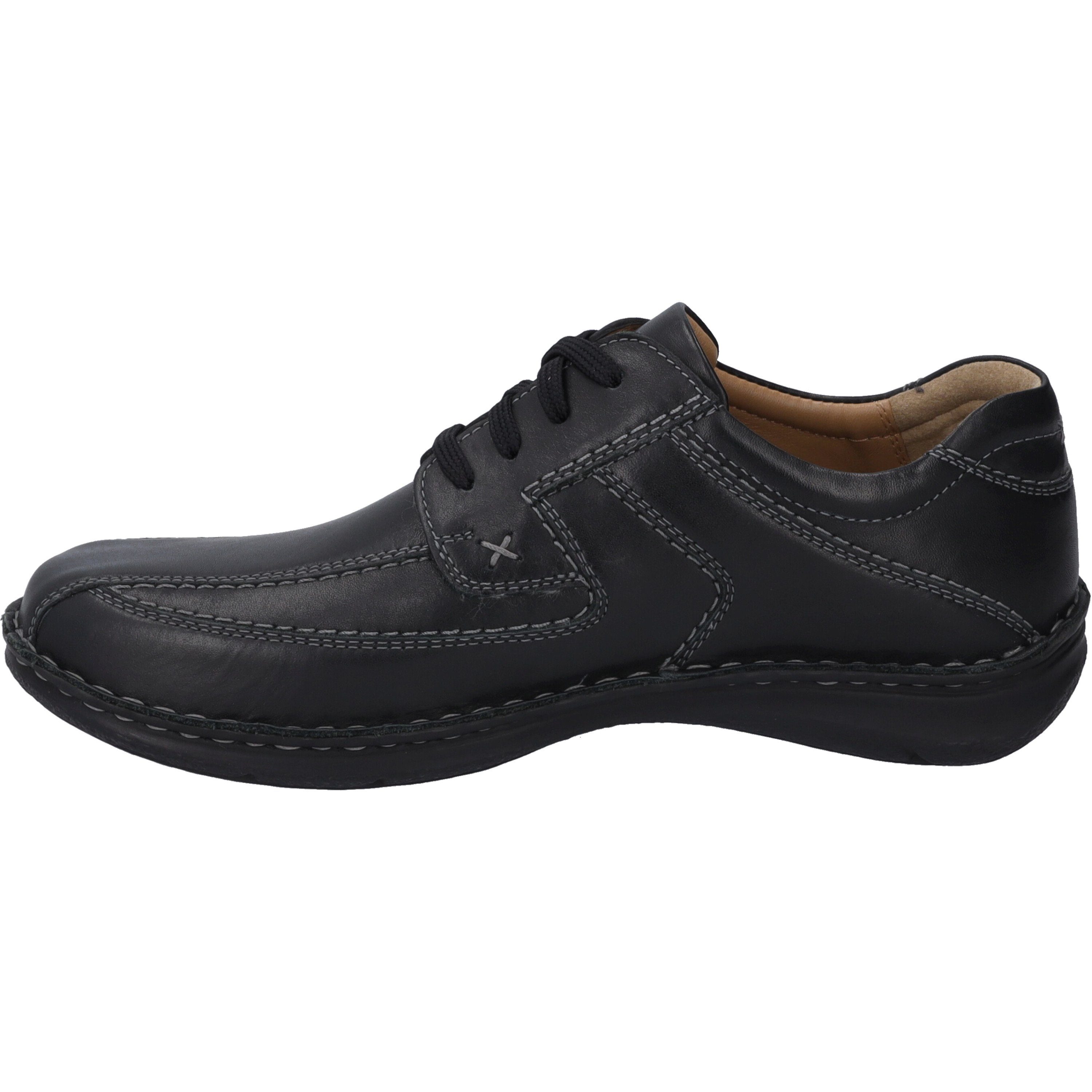 Josef Seibel Anvers 08, schwarz Schnürschuh