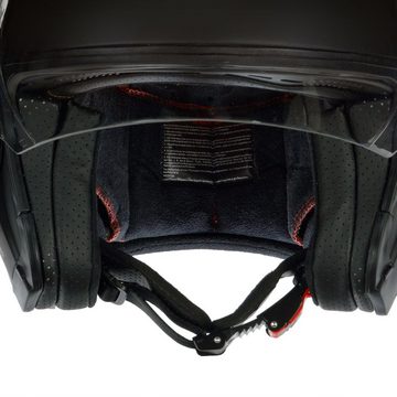 rueger-helmets Motorradhelm RF-730 Bluetooth Jethelm Motorradhelm Jet Motorrad Roller Bobber Helm ruegerRF-730 COM MATT S