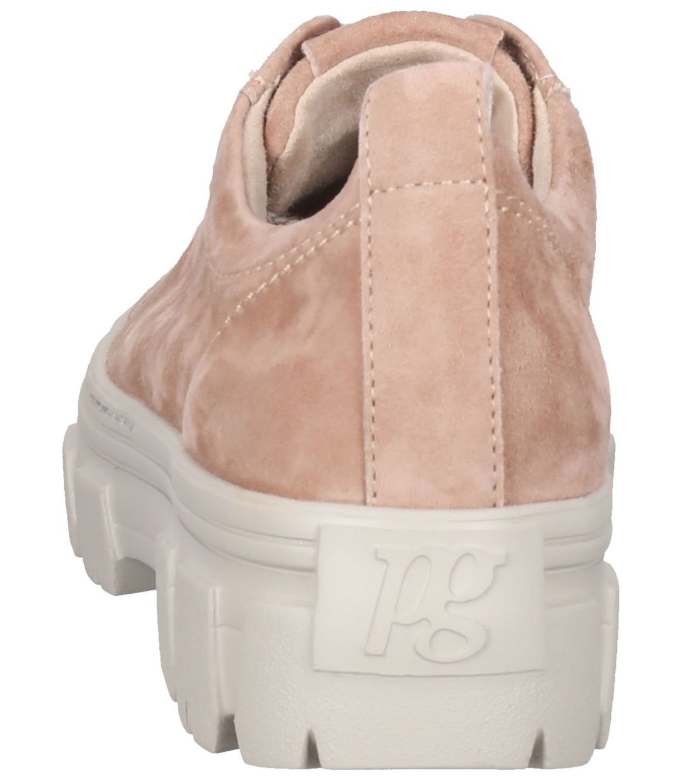 Paul Green Sneaker Schnürschuh Veloursleder Rose