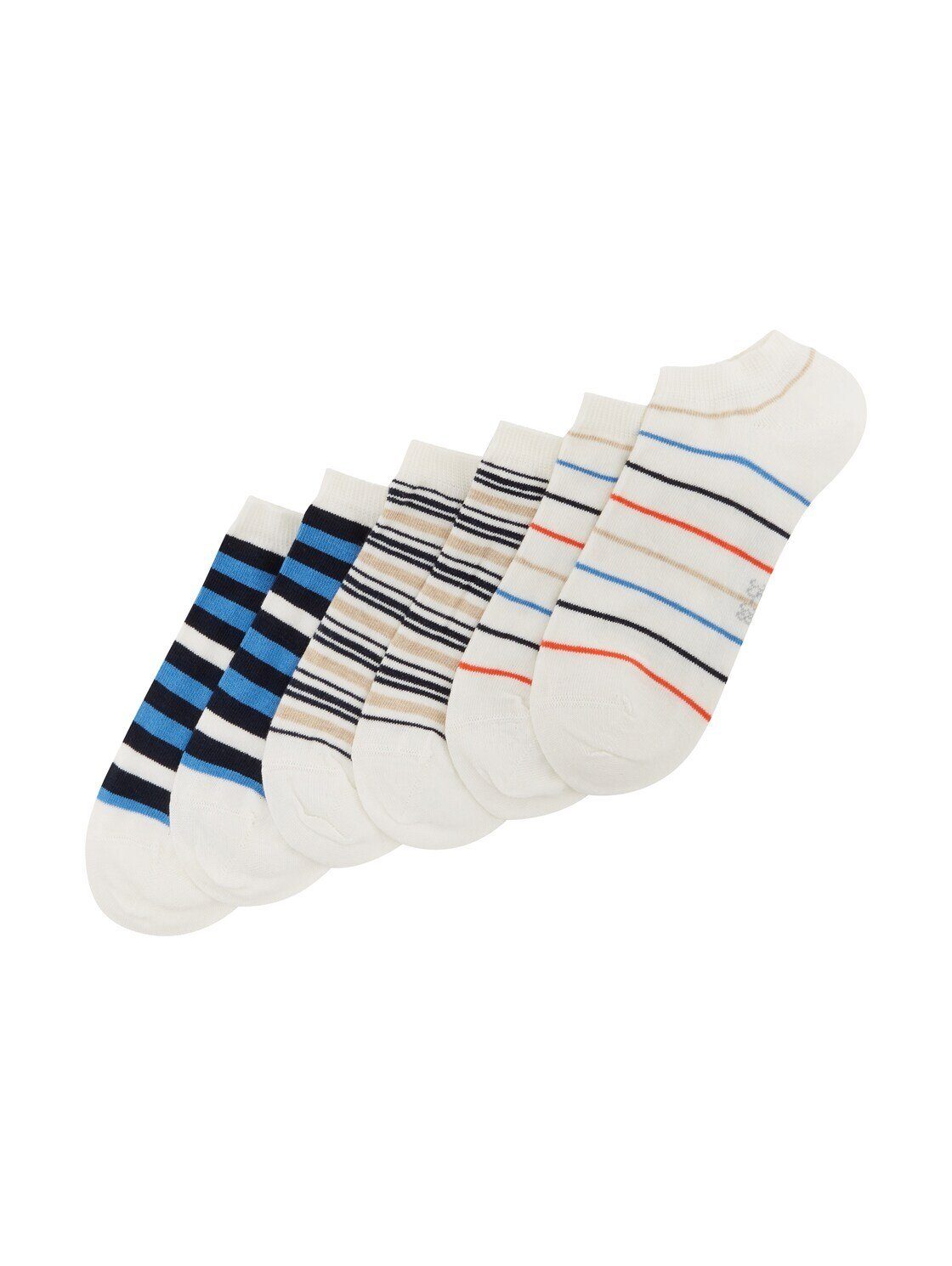 TOM TAILOR Socken Dreierpack Sneaker Socken (im Sechserpack) marine