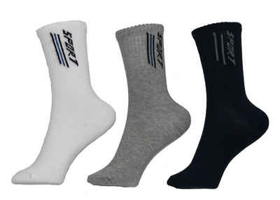 YSABEL MORA Sportsocken Ysabel Mora Kindersocken 3er Pack Sportsocken Socken Strümpfe (3-Paar)