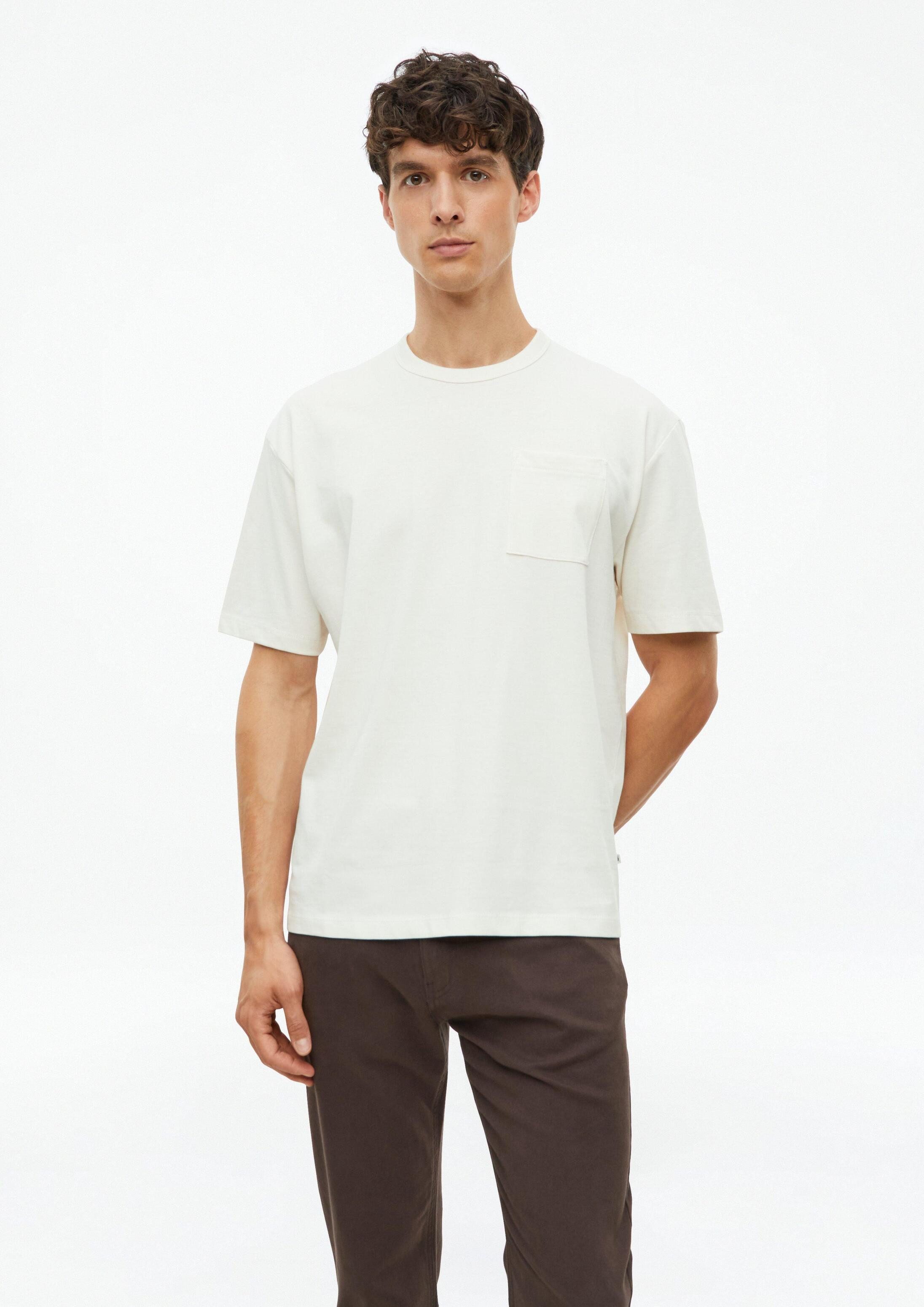 s.Oliver Kurzarmshirt T-Shirt T-Shirt aus Heavy Jersey mit Brusttasche im Modern Fit