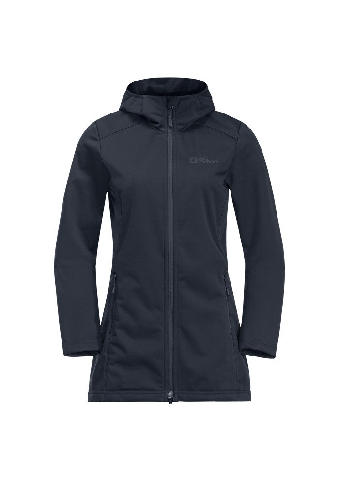 Jack Wolfskin Softshellmantel WINDHAIN COAT W