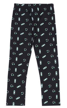Sarcia.eu Pyjama 2 x grau-schwarzes Pyjama mit Skateboards 10-11 Jahre