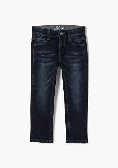 s.Oliver 5-Pocket-Jeans »Regular: Denim mit Waschung« Waschung