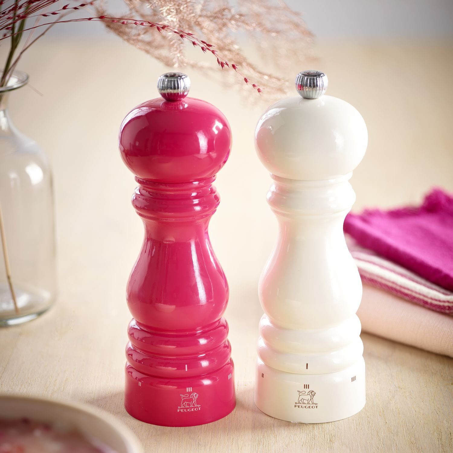 PEUGEOT Pfeffermühle Paris U´Select Bonbonrosa 18 cm manuell