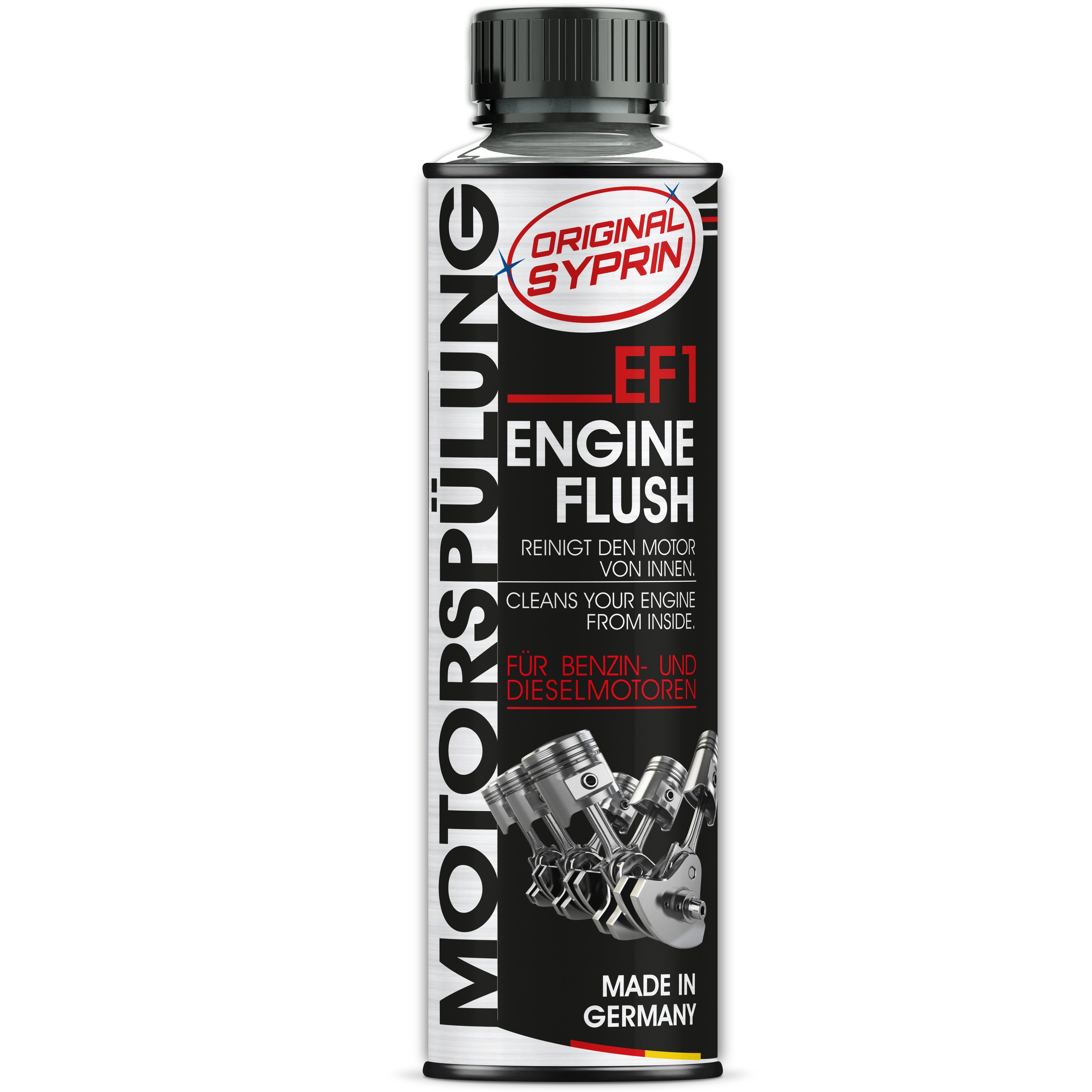 Original Syprin Öl-Additiv Motorspülung Schlammspülung für alle Diesel und Benzin Motoren, 0.250 l, (1-St) Motorspülung Schlammspülung für alle Diesel und Benzin Motoren