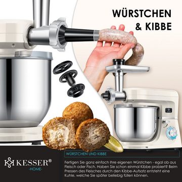 KESSER Küchenmaschine, Universal Küchenmaschine K-KM 3000 mit Fleischwolf