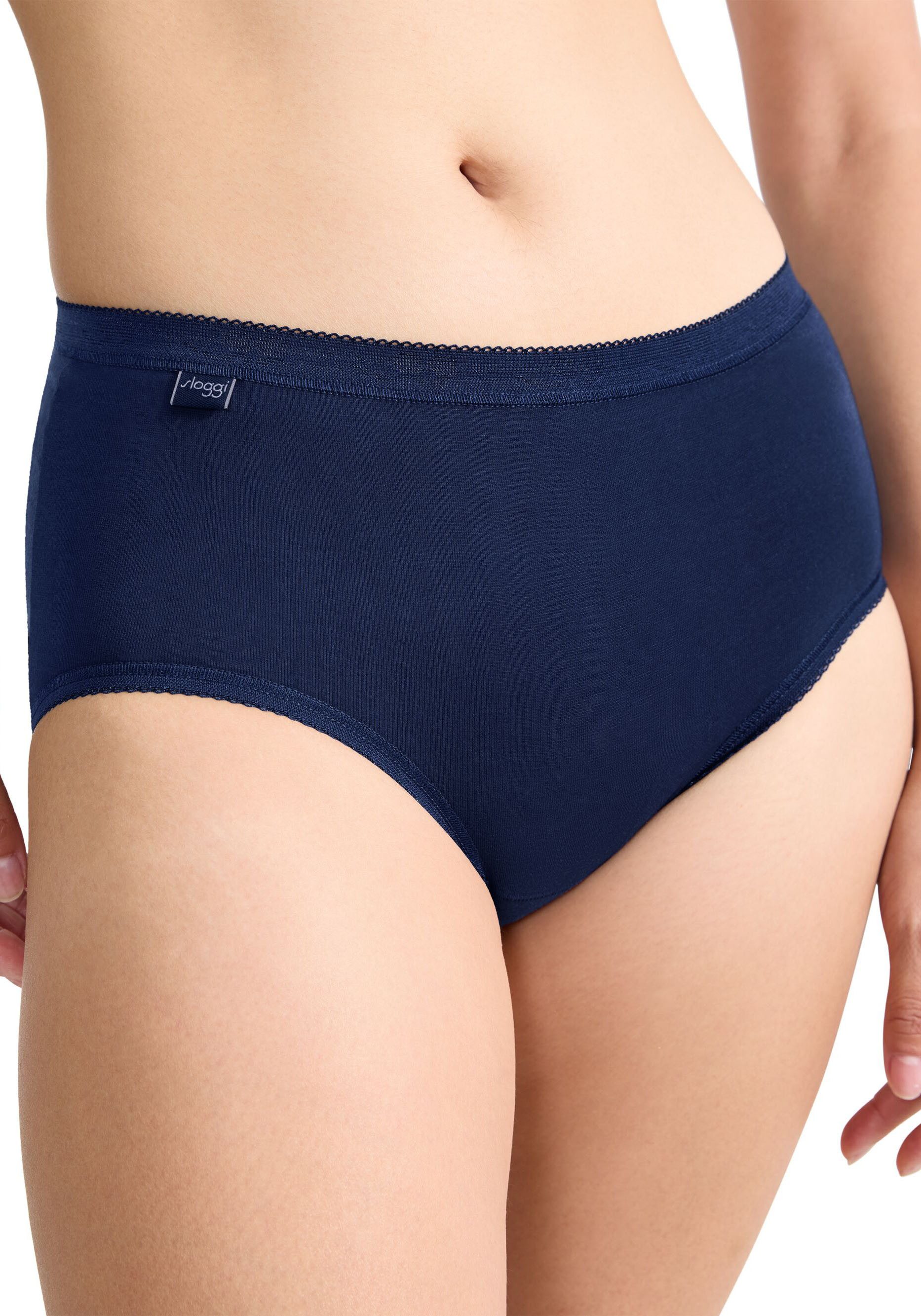 sloggi Midislip Basic+ Midi C3P (3er Pack) perfekter Sitz