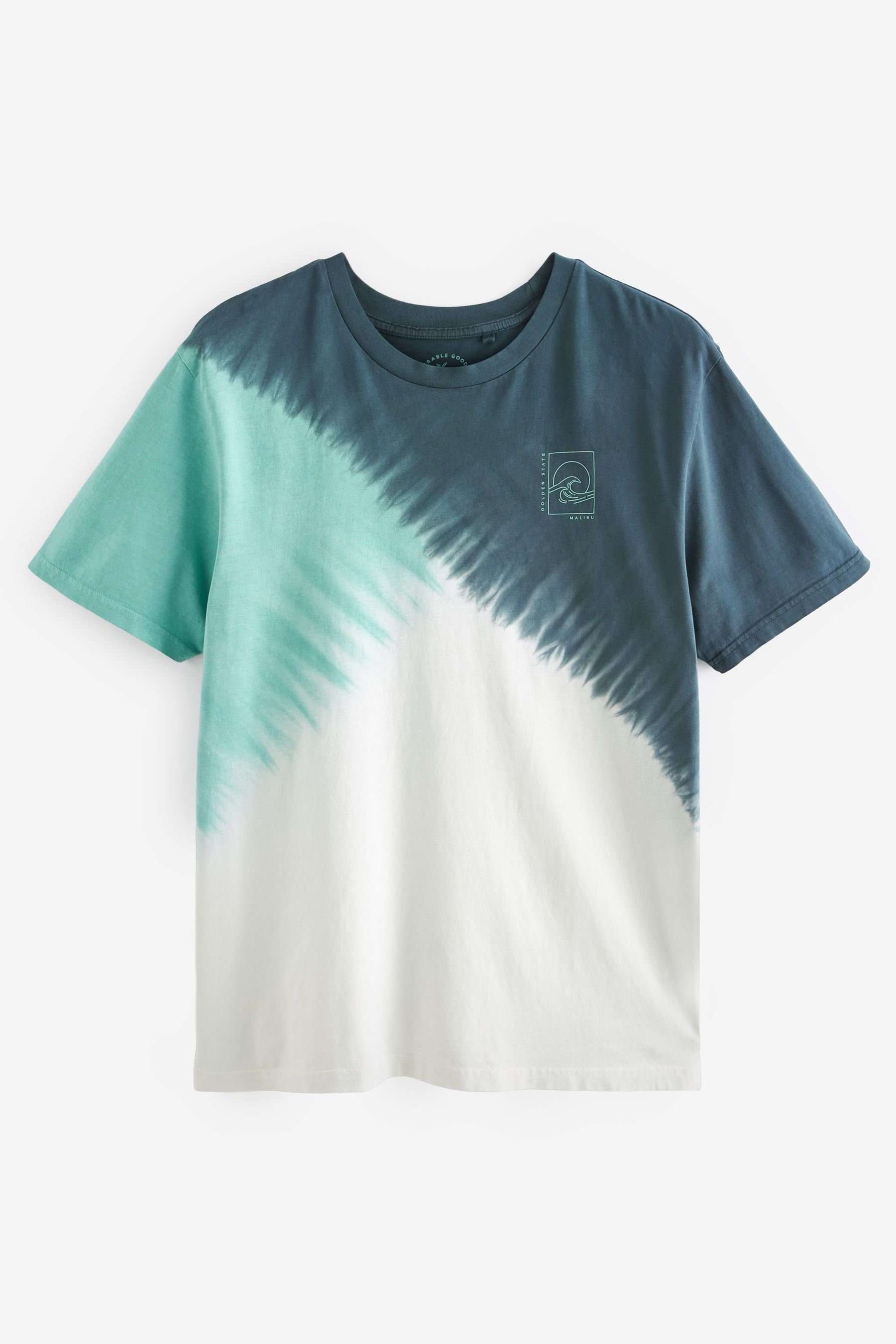 T-Shirt Batik-T-Shirt (1-tlg) Next Blue