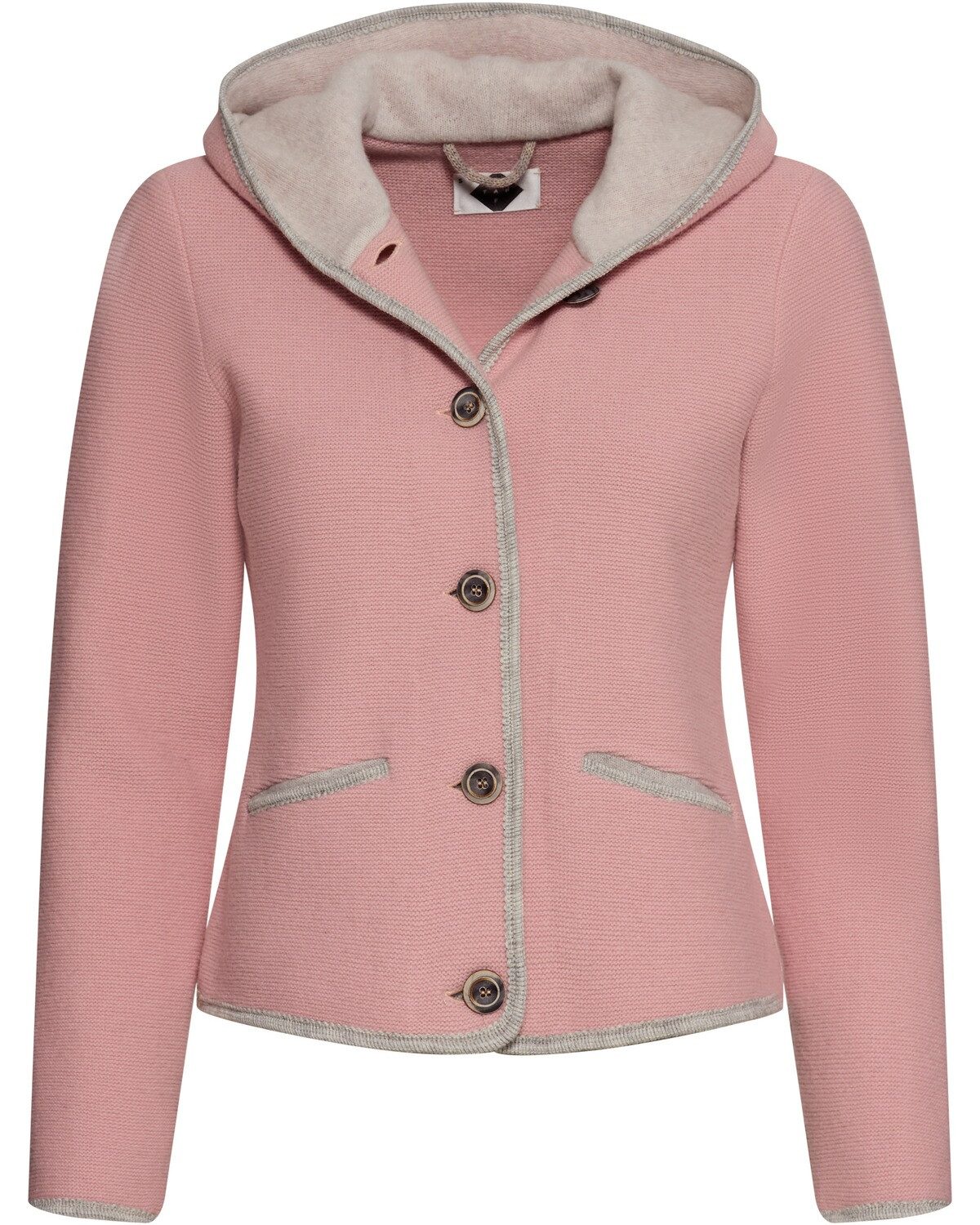 Stapf Trachtenjacke Kapuzen-Strickjacke Malwina
