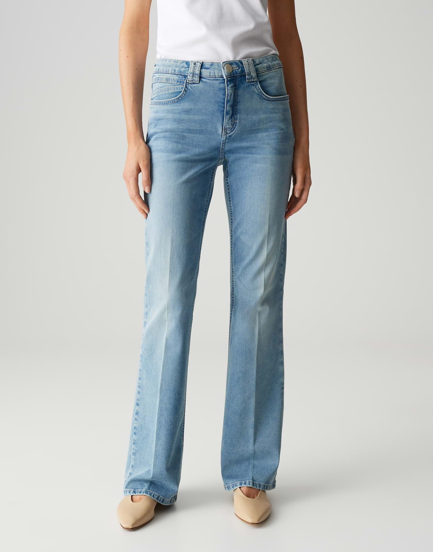 OPUS PANTS Bootcut-Jeans ENJA SMOOTH aus günstig online kaufen