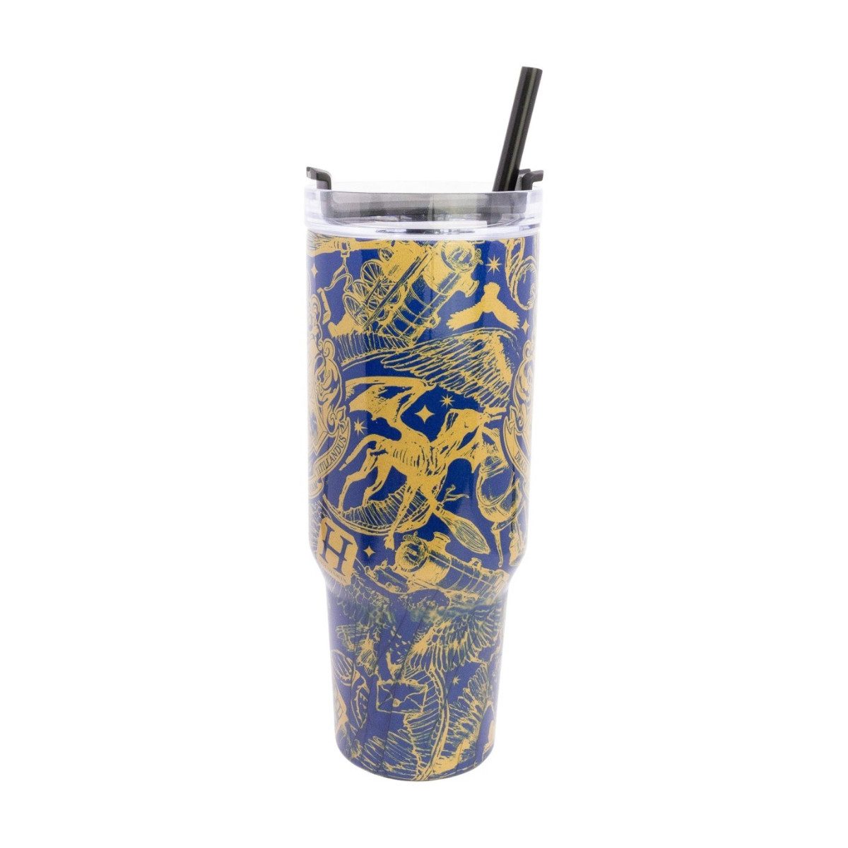 Harry Potter Thermobecher Sipper Mug 920 ml Thermo Trinkbecher mit Griff, Edelstahl