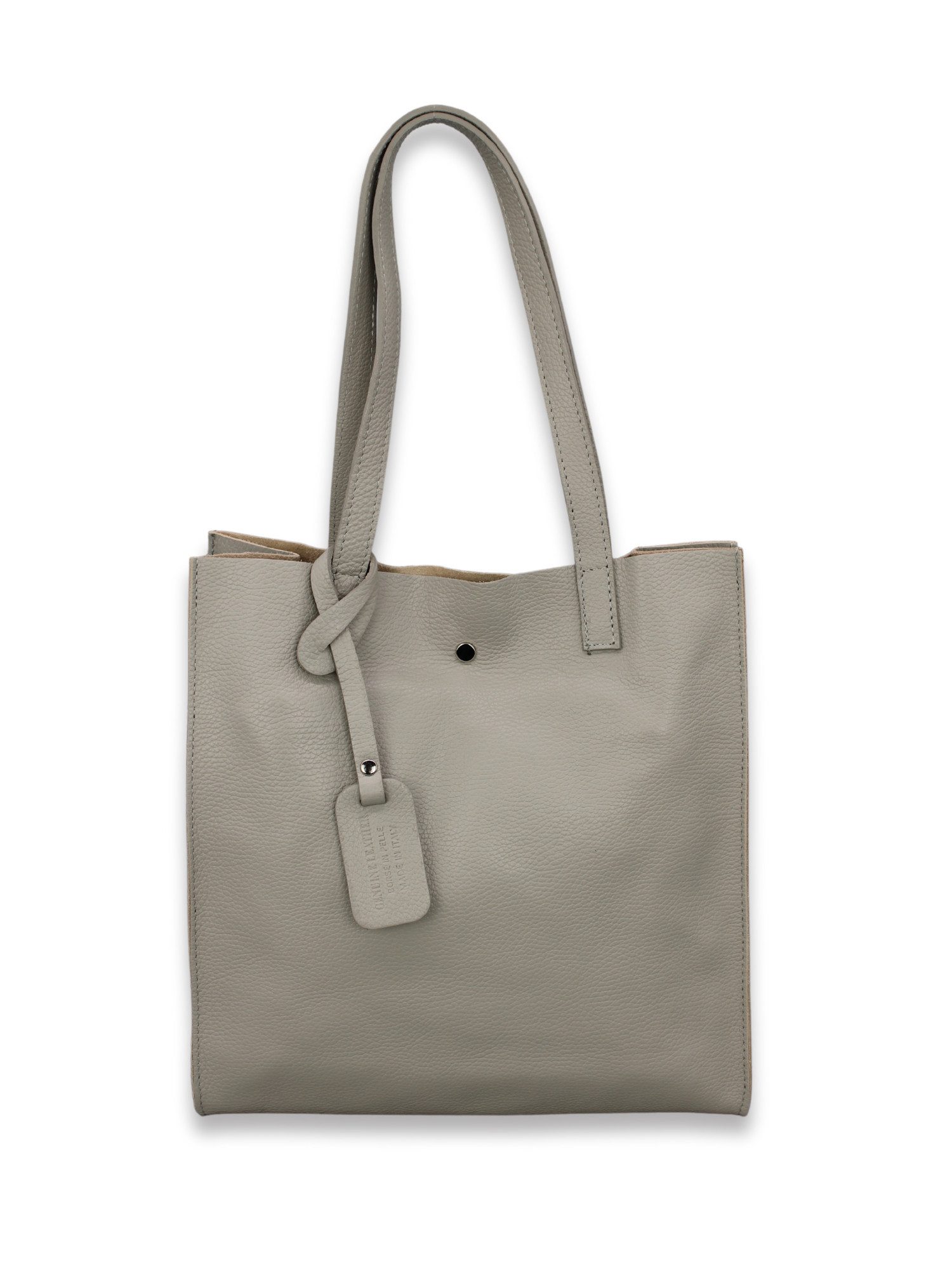 Adel Bags Shopper BENITA Schultertasche für Damen, Handtasche, echtes Leder, herausnehmbares Innenfach, Made in Italy