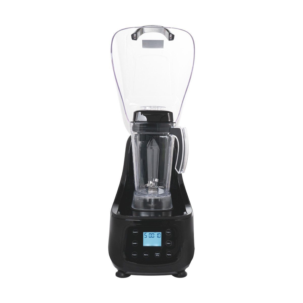 GastroHero Standmixer Barmixer mit Schallschutz 2 Liter Profi Blender leise, 1680 W, Digitales Display mit Programmen, Schallschutzgehäuse – Bild 5 von 5