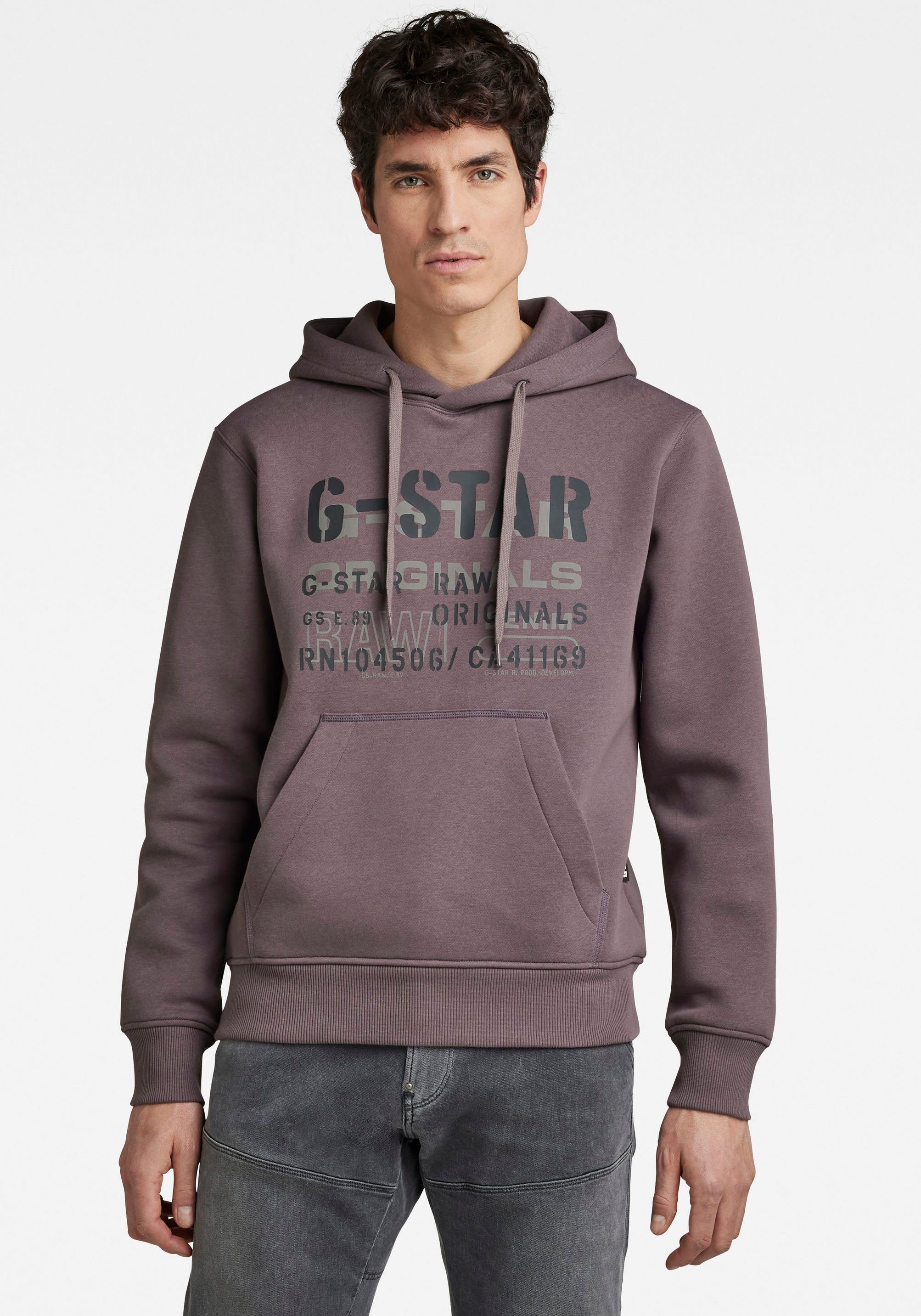 G-Star RAW Kapuzensweatshirt »G-Star Sweat Kap ORIGINALS« online kaufen |  OTTO