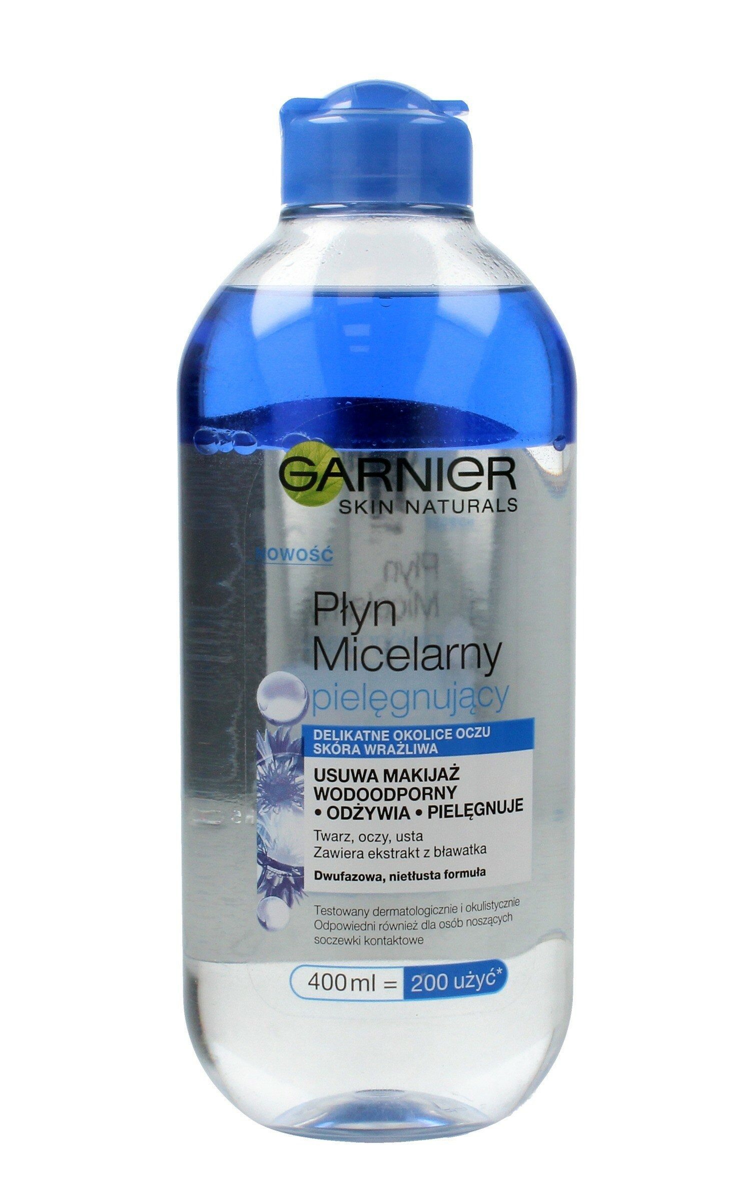 GARNIER Gesichts-Reinigungslotion GARNIER Haut Naturals Blue Zweiphasen-Mizellen-Gesichtslotion