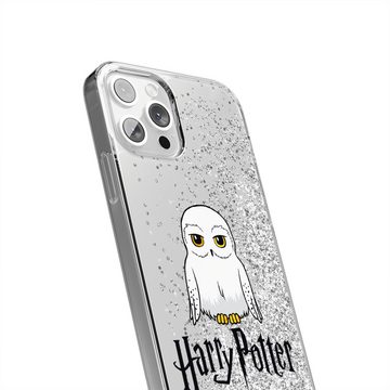 Harry Potter Bumper Handyhülle Full Print Liquid Glitter Silber