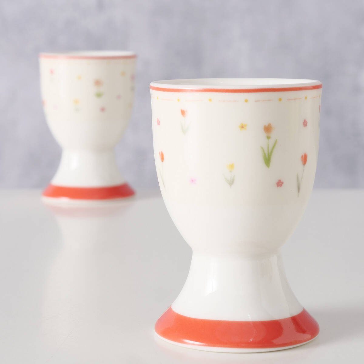 BOLTZE GRUPPE GmbH Eierbecher Eierbecher BLÜMI, Blumenmuster, Ø 5 cm, Blumenmuster