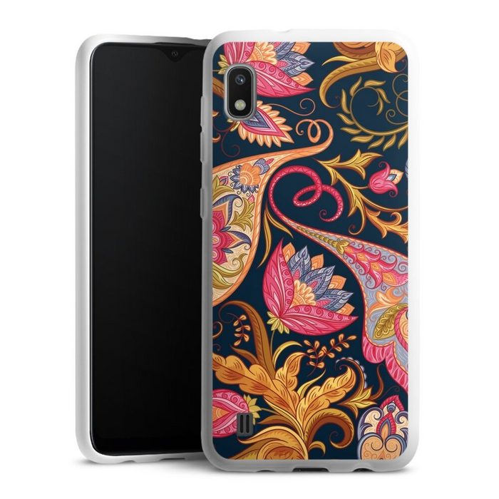 DeinDesign Handyhülle Muster Ornamente Mandala Floral Autumn 1 Samsung Galaxy A10 Silikon Hülle Bumper Case Handy Schutzhülle