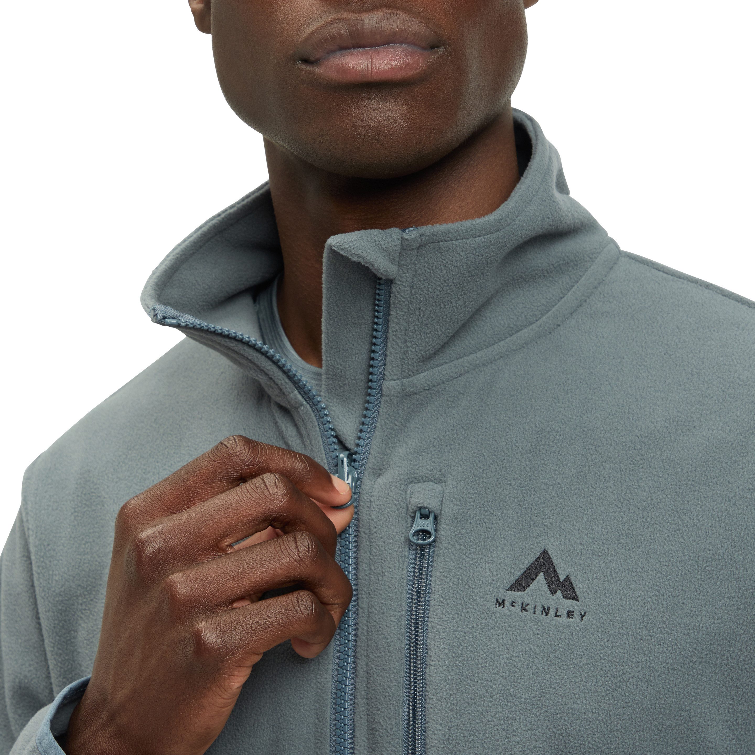 McKINLEY Fleecejacke HE.-UNTERJACKE CAROL M atmungsaktiv, schnelltrocknend, mit Kinnschutz, hoher Kragen