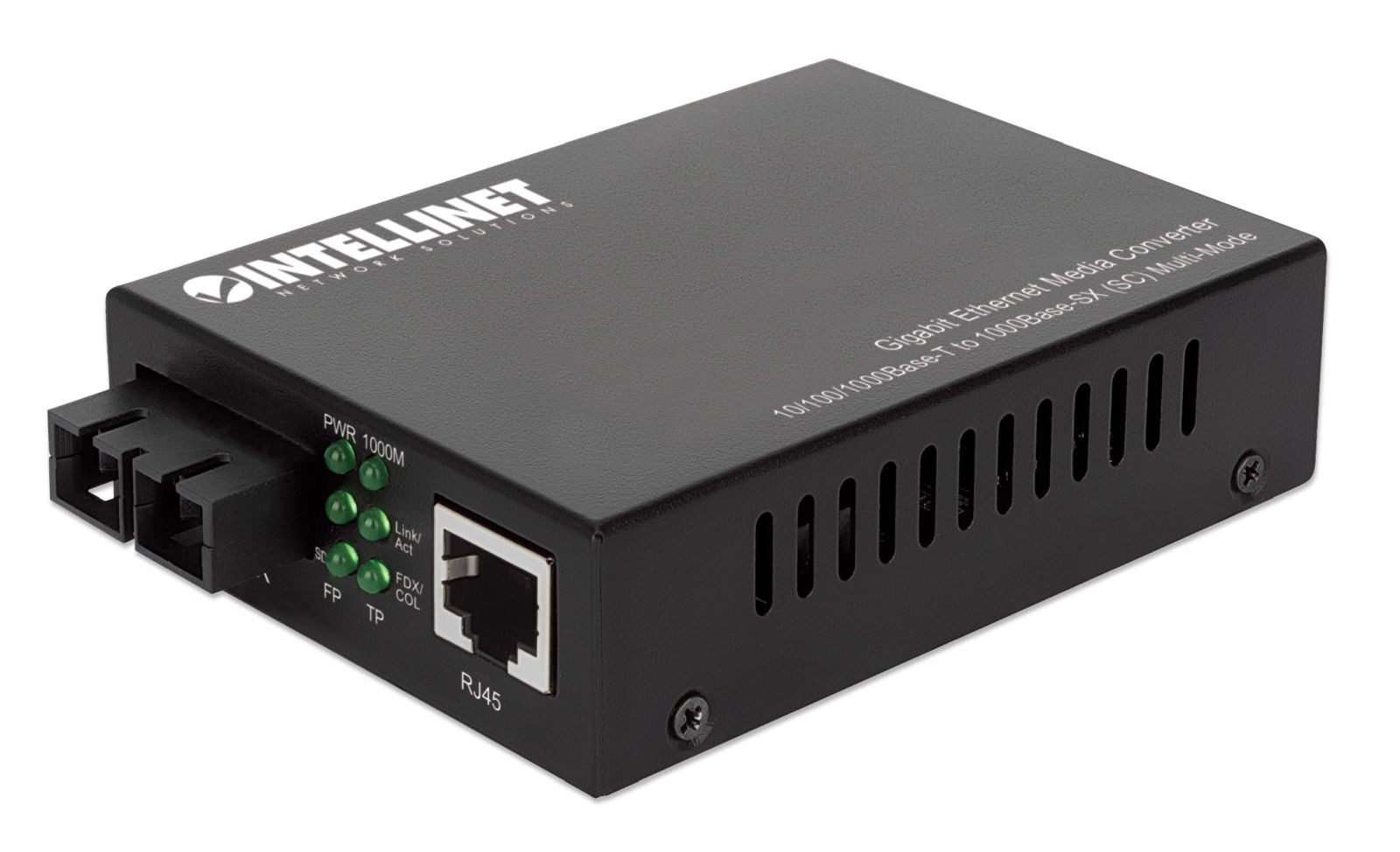 Intellinet 508544 Netzwerk Medienkonverter 850 nm Multi-Modus Netzwerk-Switch