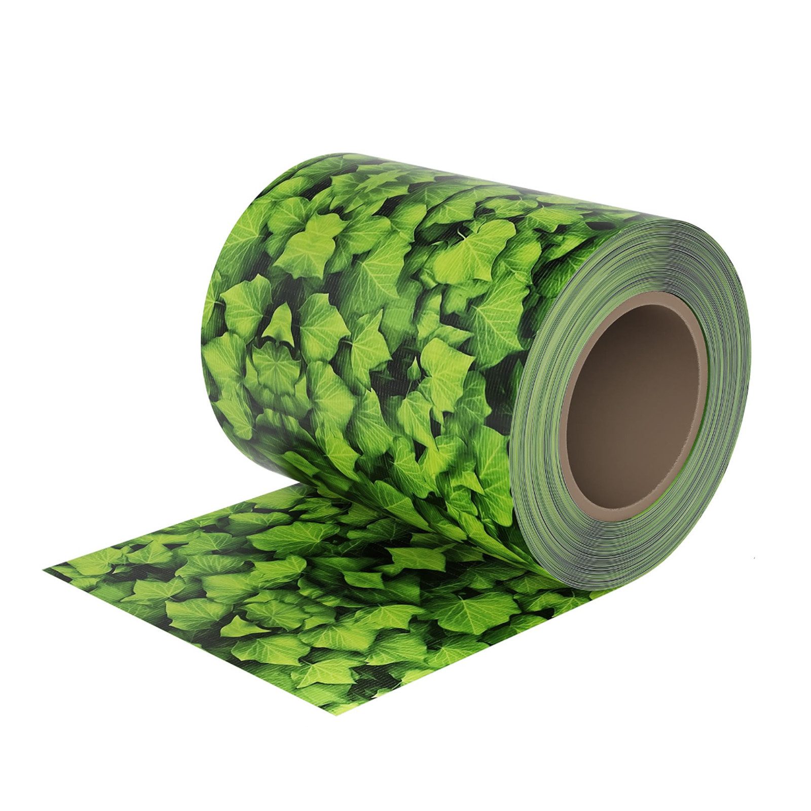 FIVMEN Sichtschutzstreifen PVC Stabmattenzaun Sichtschutz-Streifen Doppelstabmatten, Mehrfarbig, inkl. Befestigungsclips Anthrazit/Hellgrau/Grün/Ranken