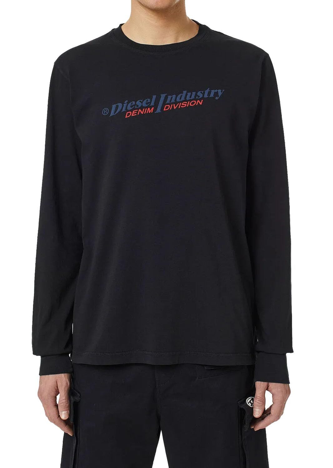 Longsleeve Diesel "T-Just-Ls-Ind Maglietta" Herren T-Shirt