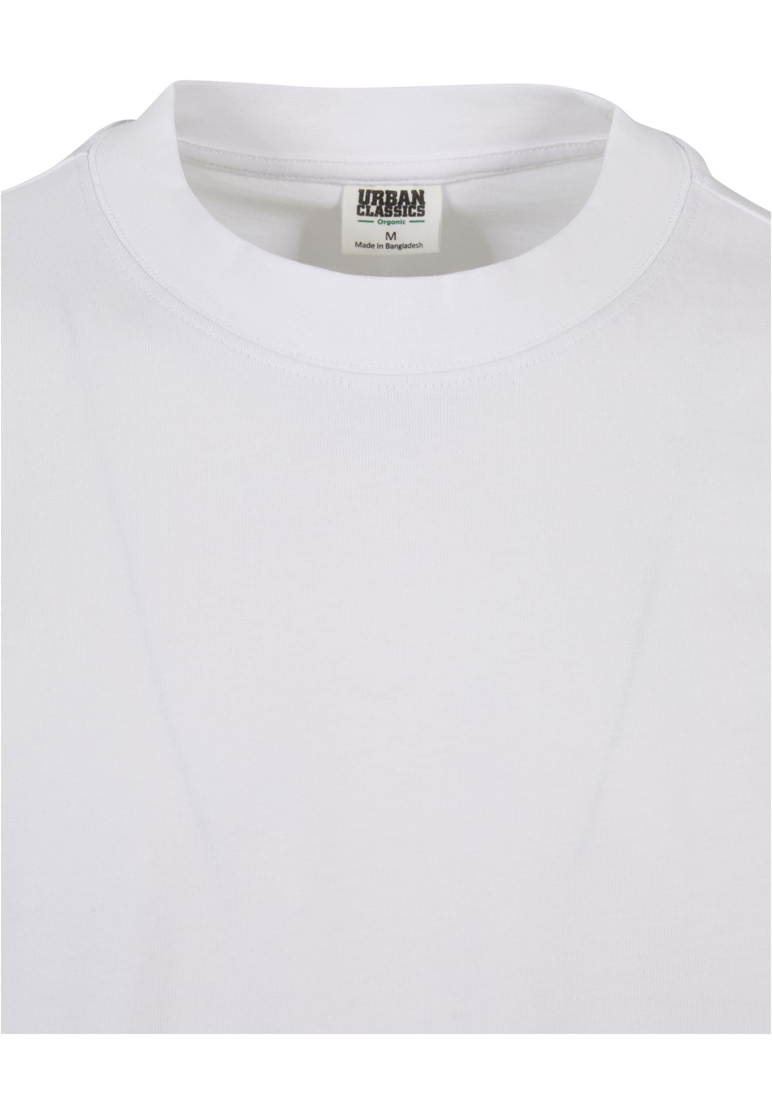 URBAN Kurzarmshirt white Organic Oversized (1-tlg) Tee Herren CLASSICS Sleeve