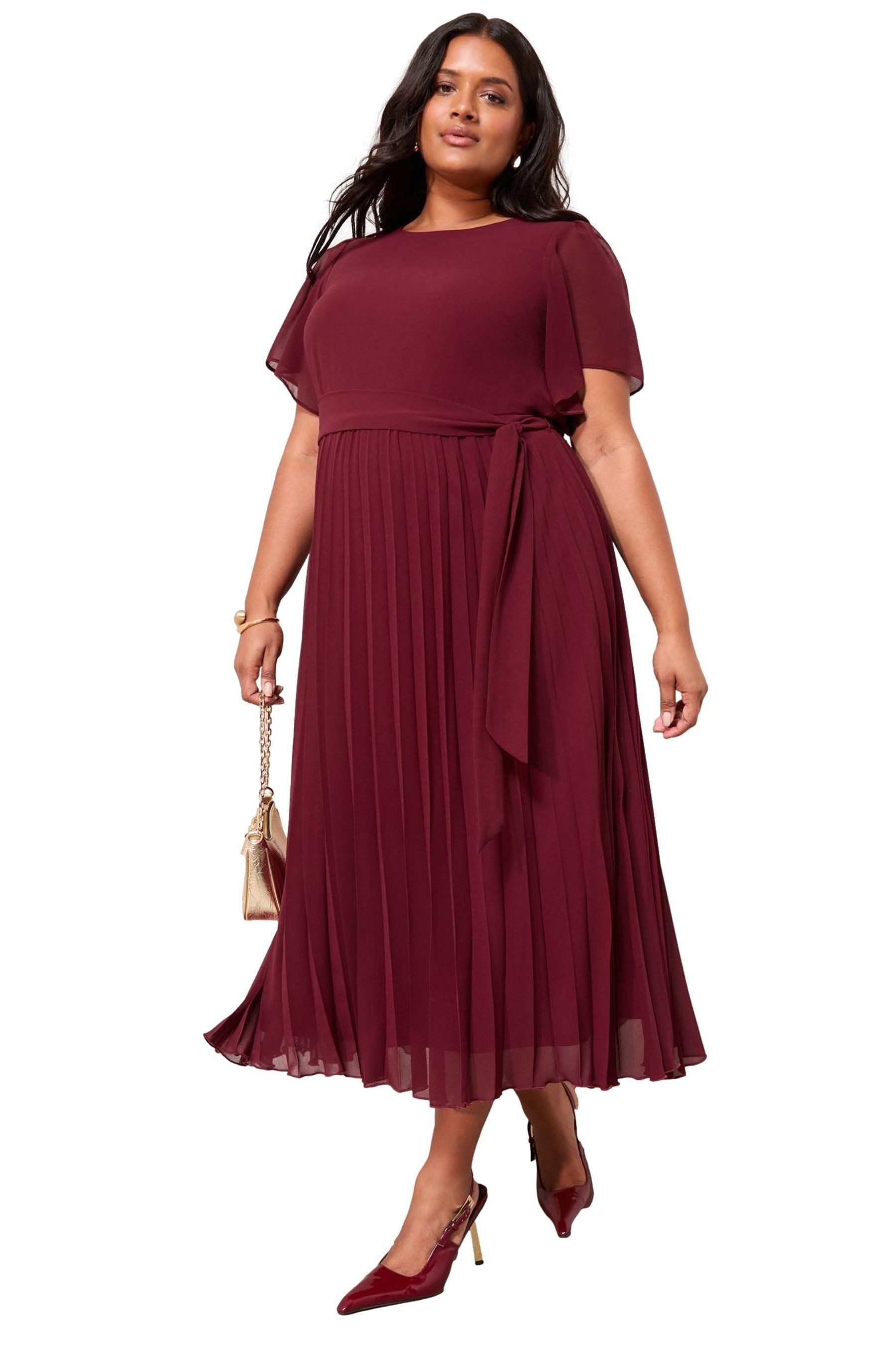 Friends Like These Midikleid Friends Like These Midikleid mit Falten, Curve günstig online kaufen