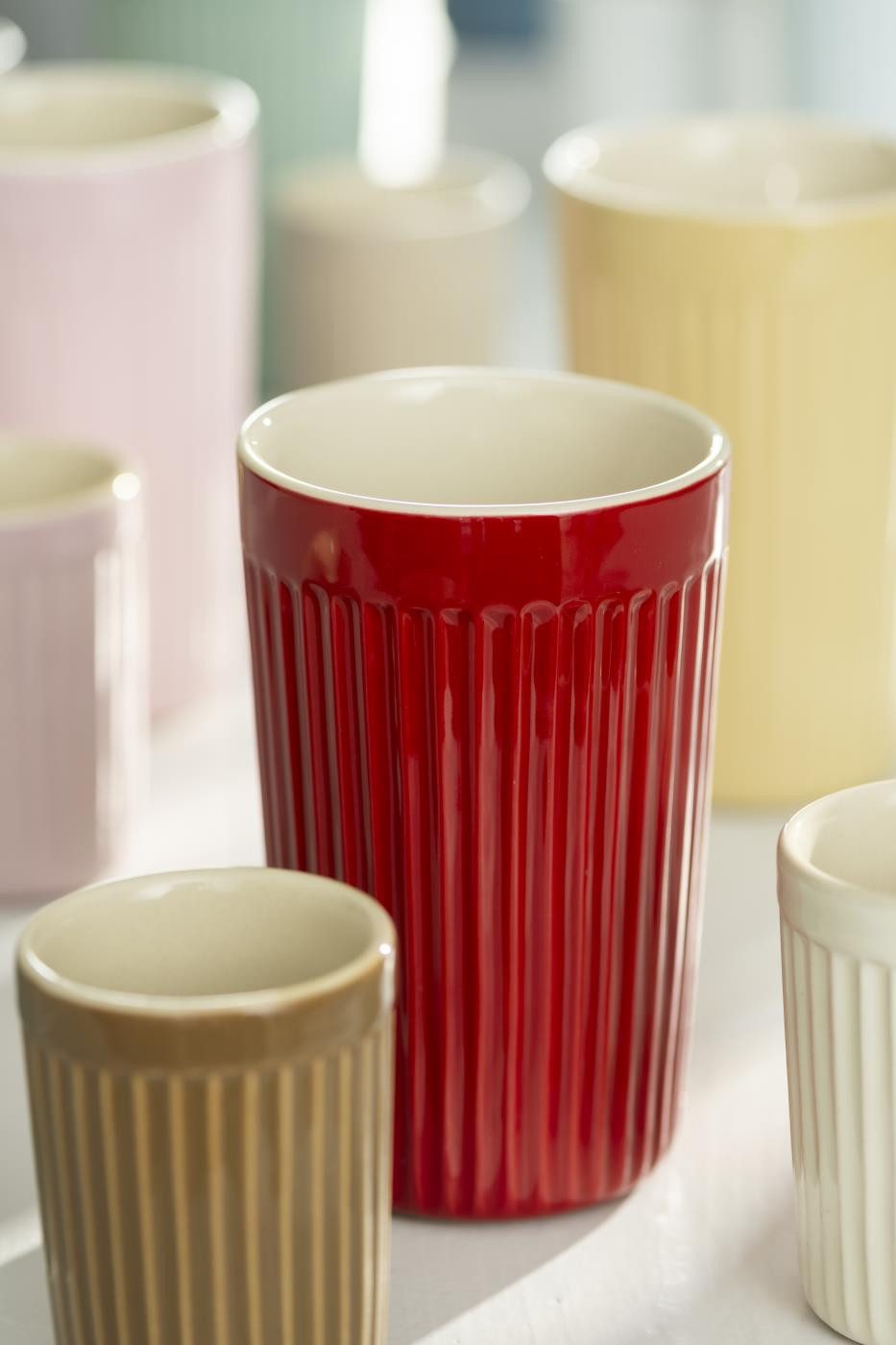Ib Laursen Tasse Mynte, Steingut, Spülmaschinengeeignet