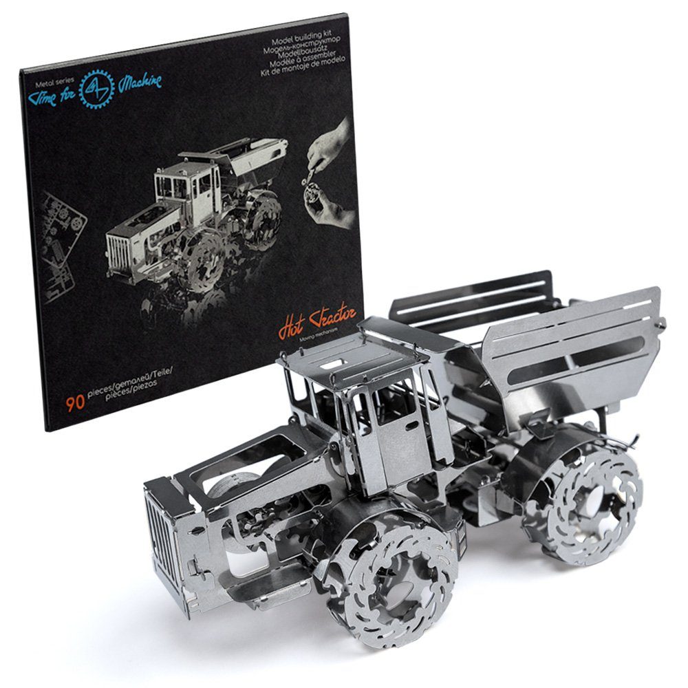 Time for Machine 3D-Puzzle TIME FOR MACHINE Funktionsmodell-Bausatz Hot Tractor, Puzzleteile