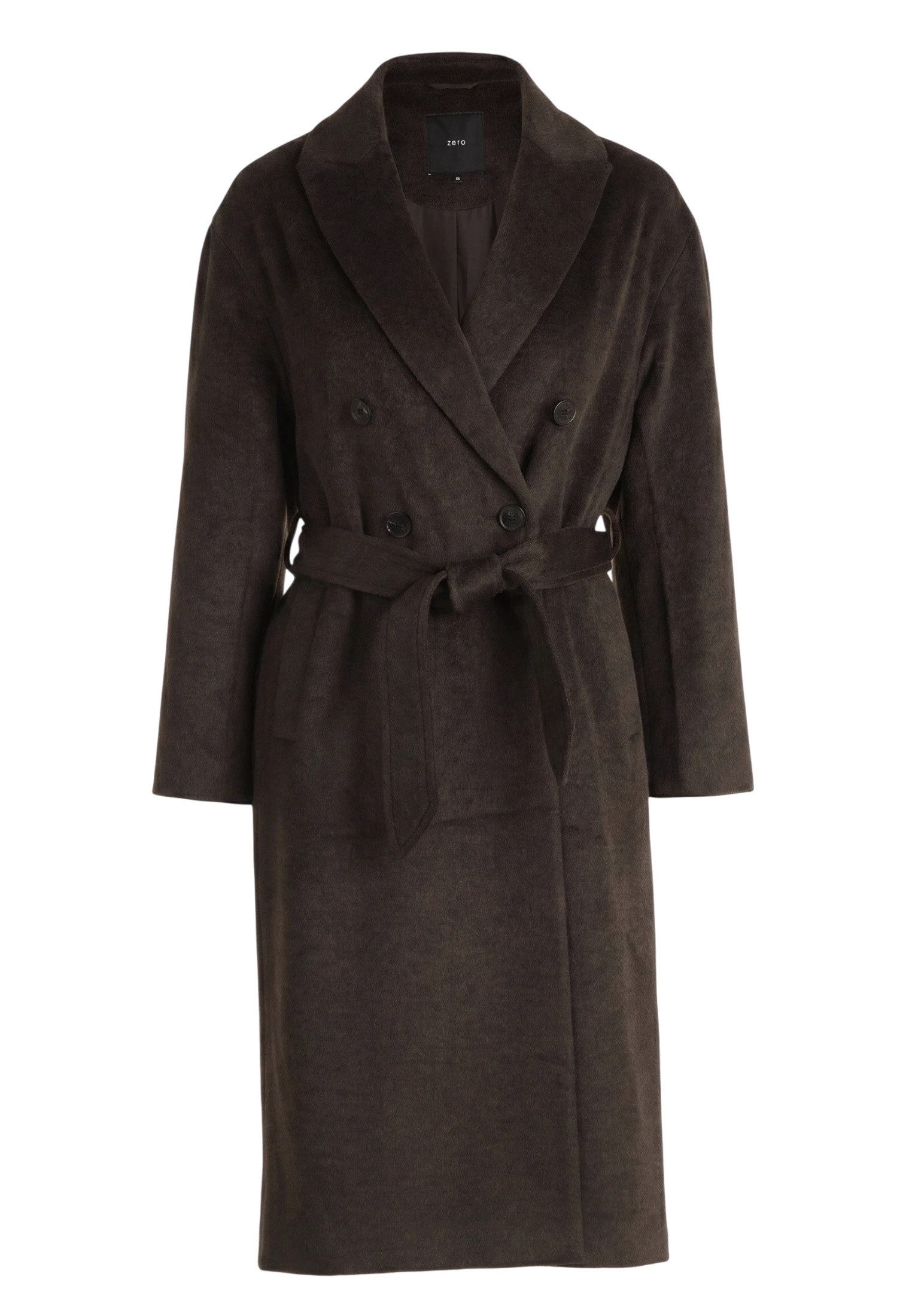 Zero Wintermantel Damen Übergangsmantel mit Gürtel – Bild 5 von 5