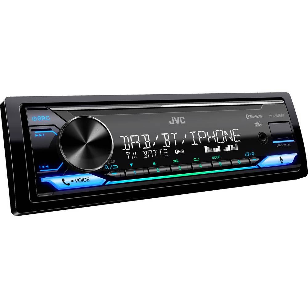 JVC Digital-Media-Receiver Autoradio (Bluetooth®-Freisprecheinrichtung, DAB+ Tuner)