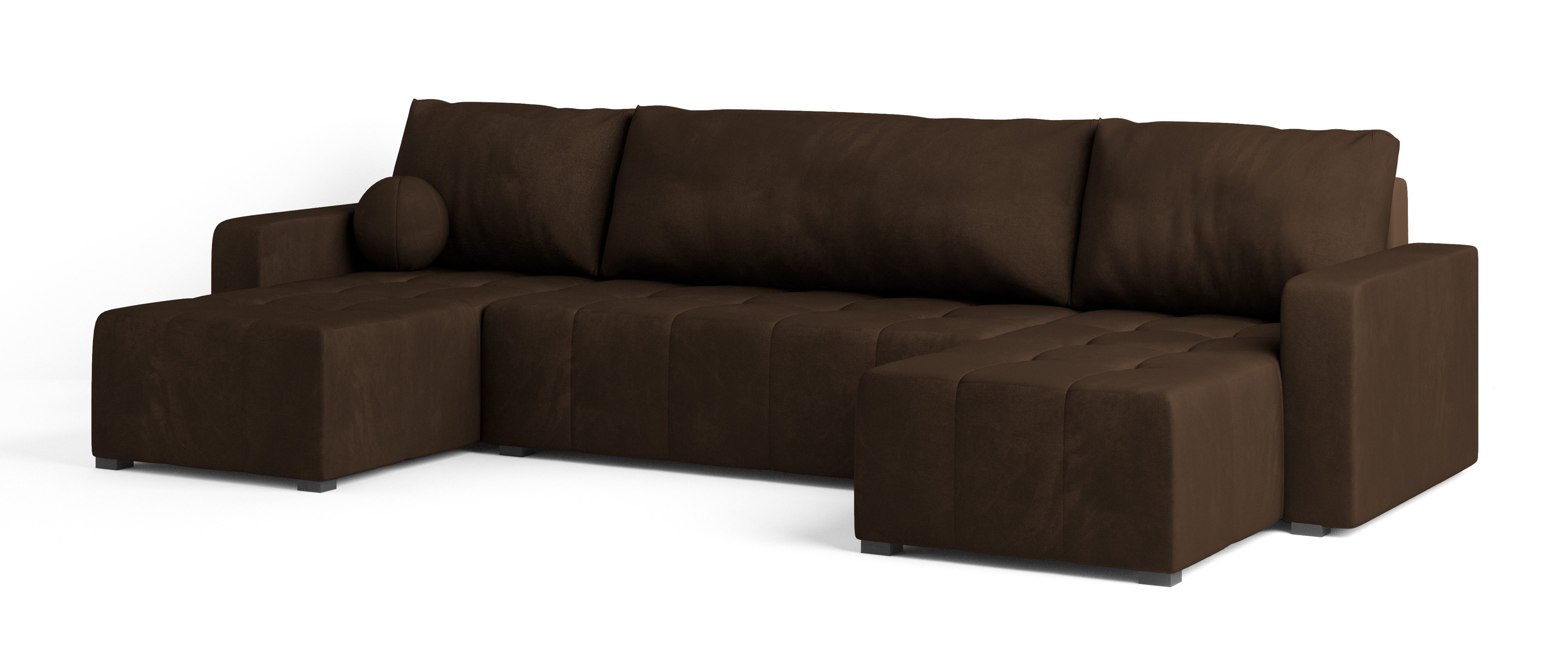 Masseno Ecksofa TOLARI mit Schlaffunktion U-Form, günstig online kaufen