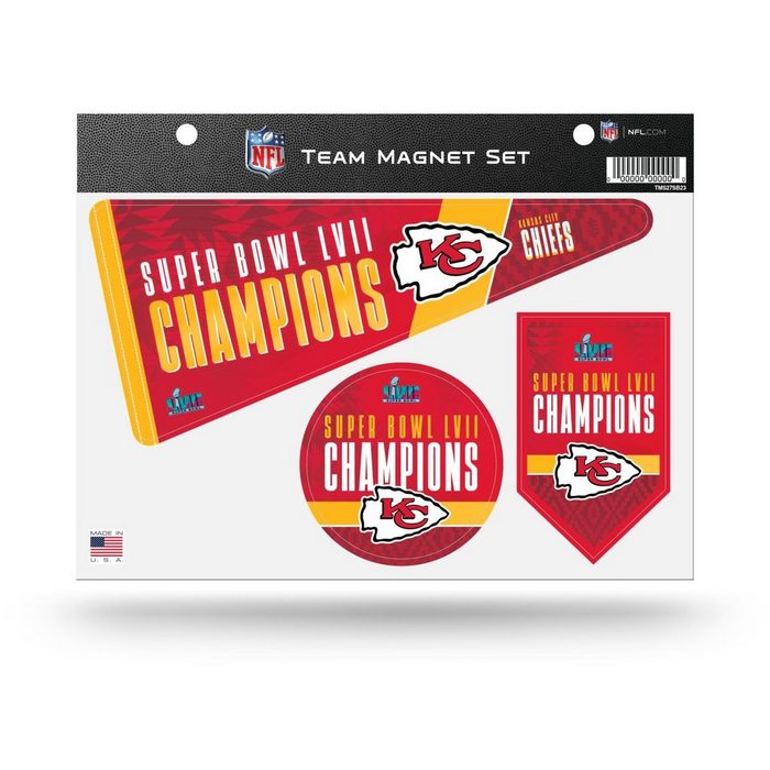 Great Branding Wanddekoobjekt Kansas City Chiefs Super Bowl LVII Champions NFL M
