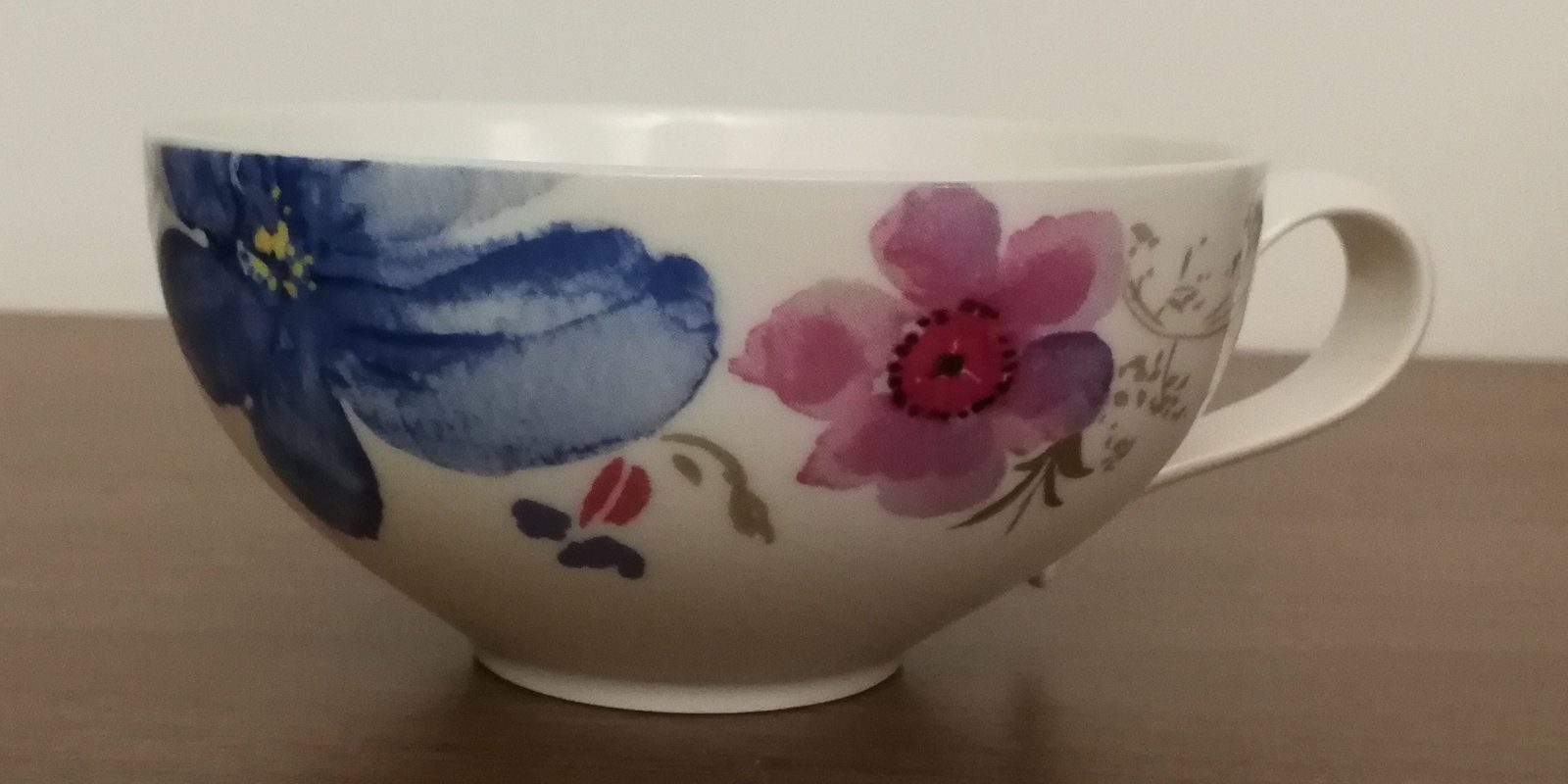 Villeroy & Boch Tasse Mariefleur Gris Basic Teetasse 2tlg., Premium Porcelain