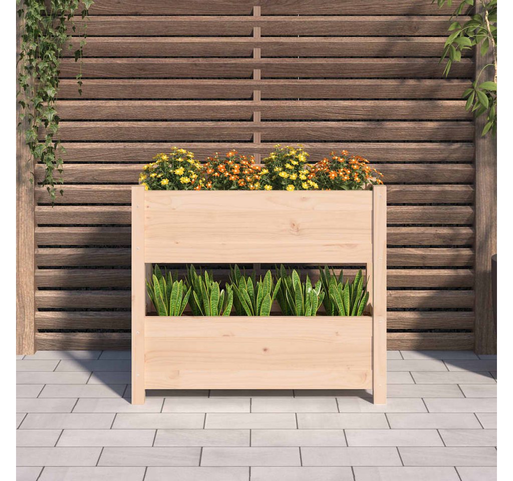 Thumbnail - vidaXL Blumentopf Pflanzkübel 77x25x66 cm Massivholz Kiefer (1 St)