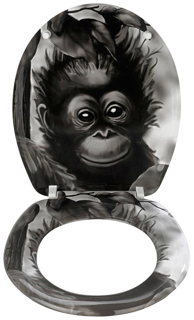 WENKO WC-Sitz Affe günstig online kaufen