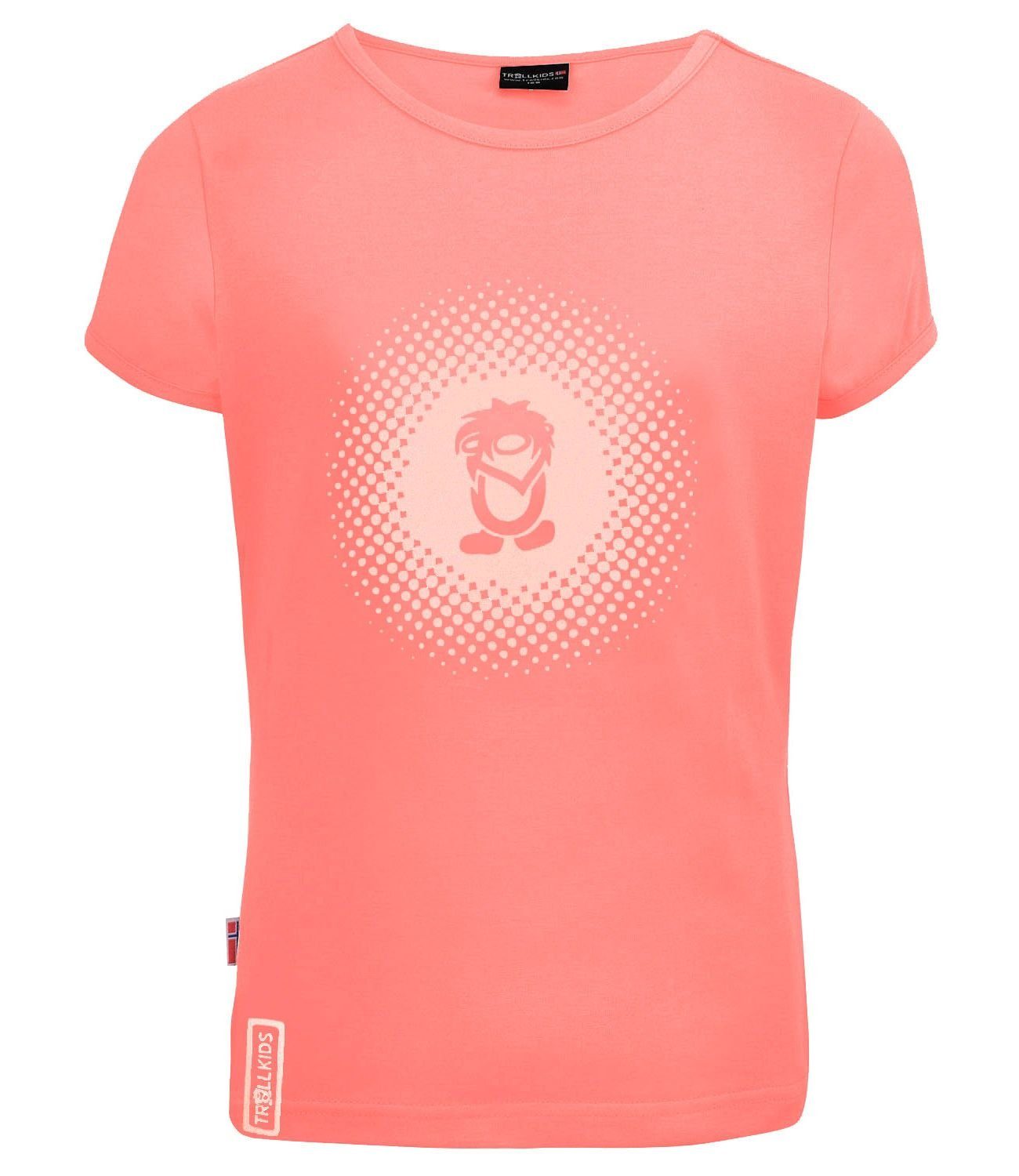 Logo T-Shirt TROLLKIDS Rosa