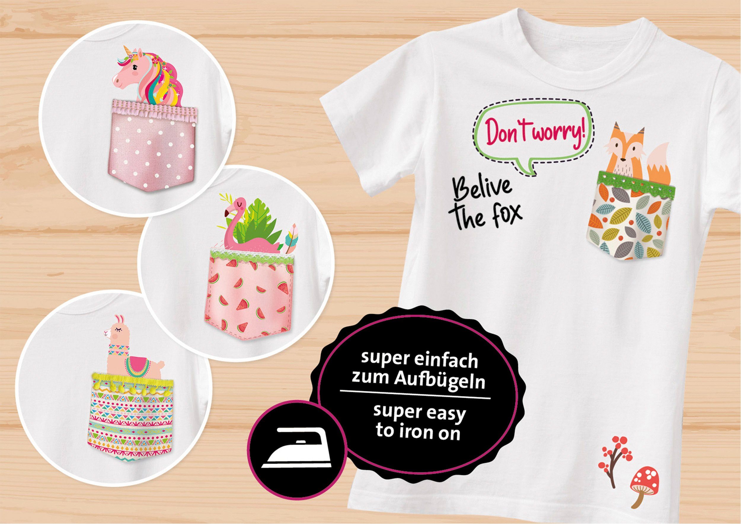 Lena® Kreativset Pimp your Shirt