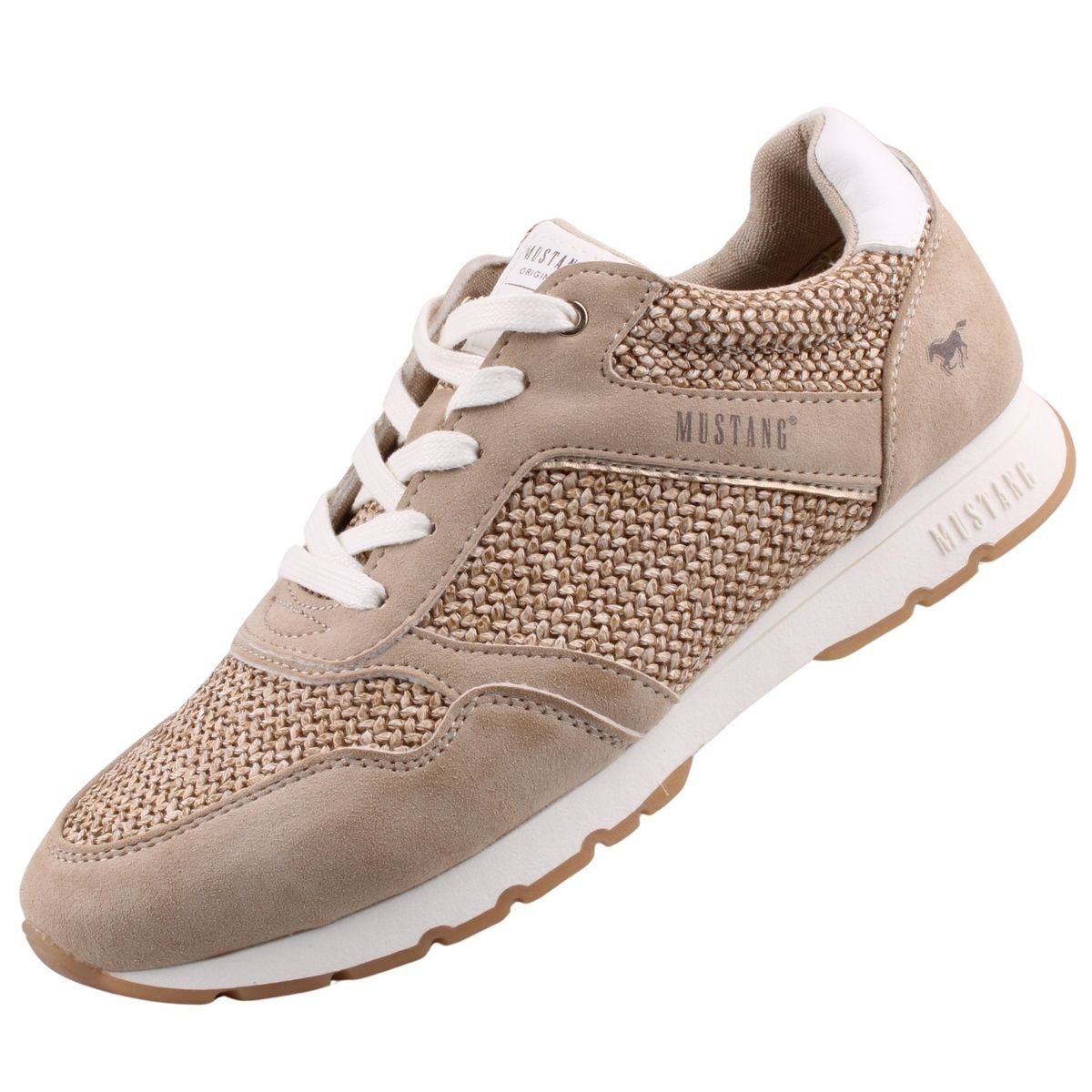 MUSTANG womens 1488-303Sneaker, Blue MUSTANG womens 1488-303Sneaker, Blue