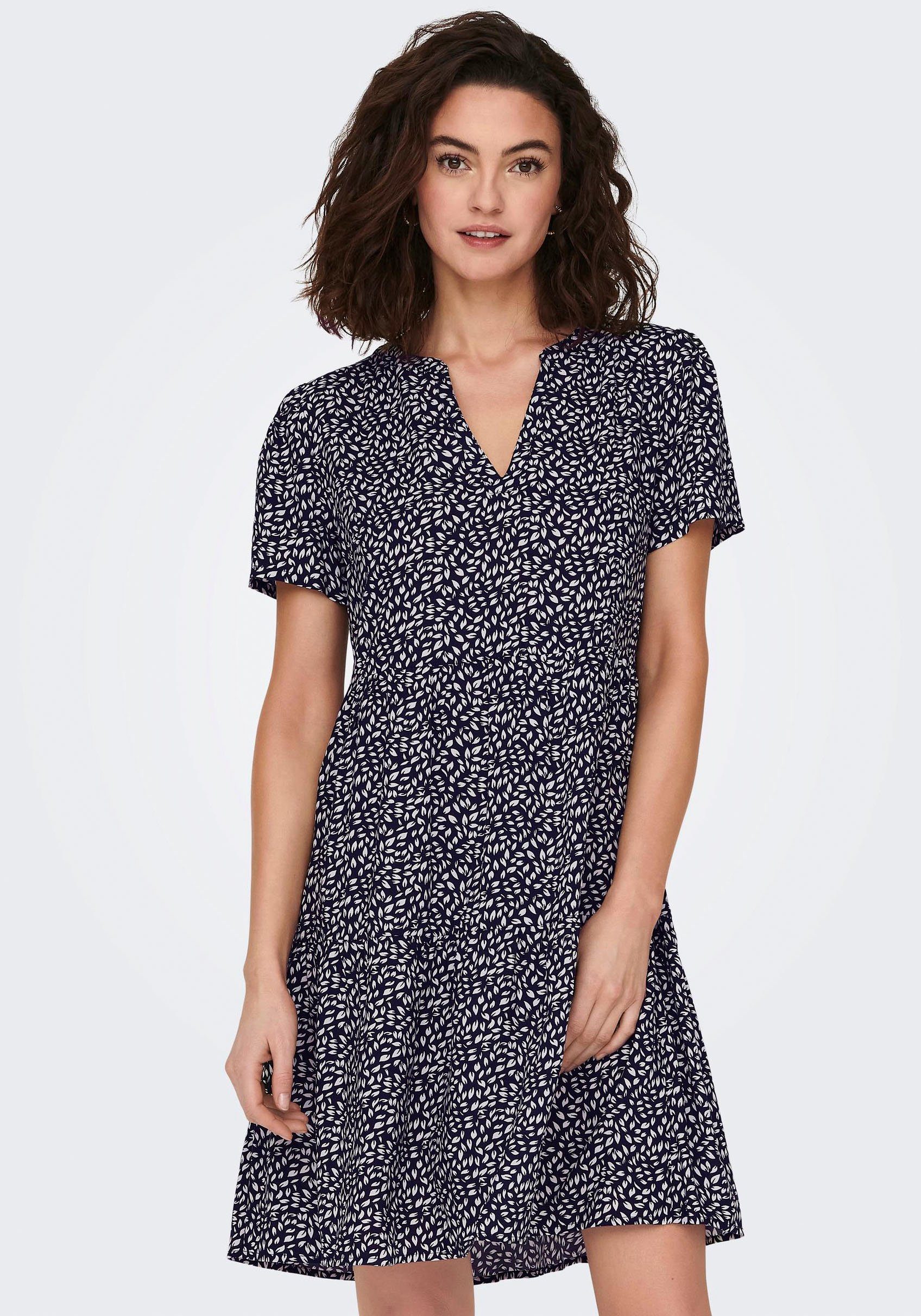 ONLY Sommerkleid ONLZALLY LIFE S/S THEA DRESS NOOS PTM, Lässige und  unkomplizierte Mode für den Alltag