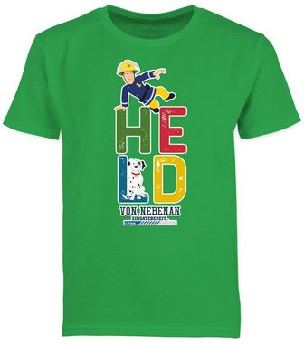 Shirtracer T-Shirt Sam - Held im Einsatz Feuerwehrmann Sam Jungen