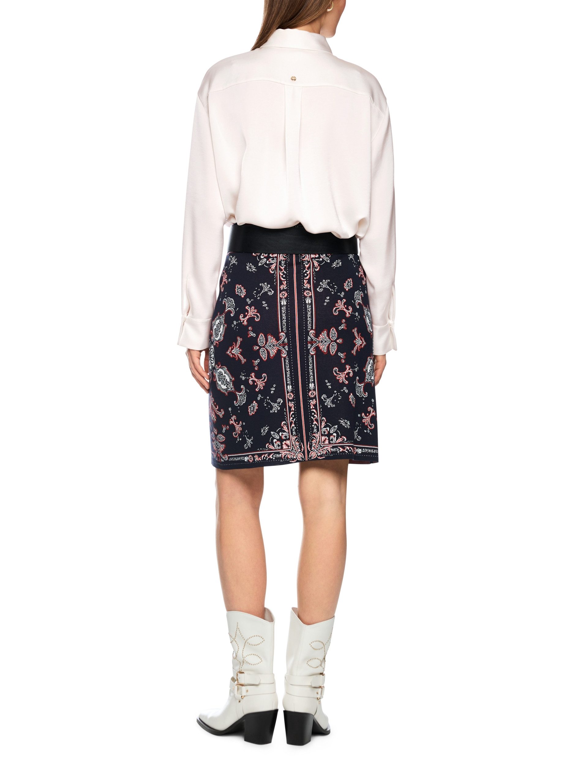 Marc Cain Blusentop Klassische Bluse - Regular Fit