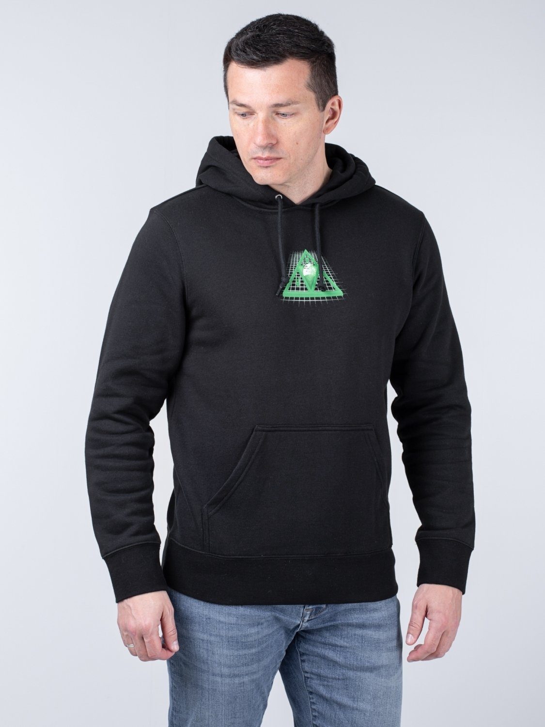 TT Hoodie HUF Black Hoodie HUF Digital Dream