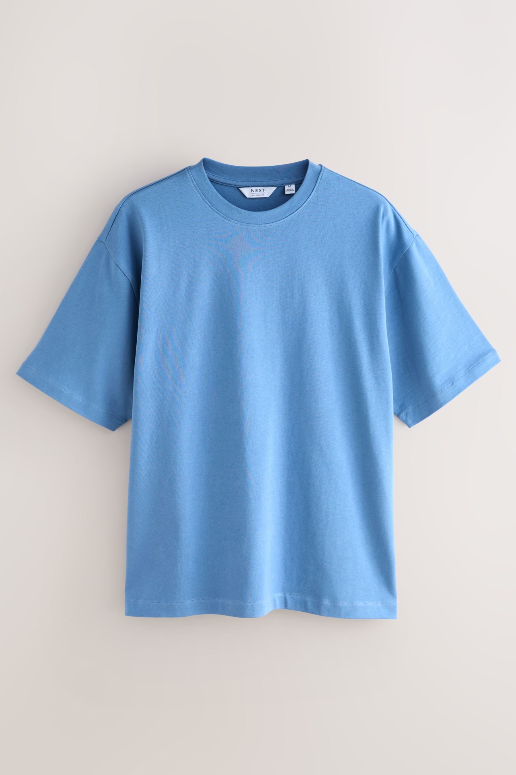 Next T-Shirt Schwere Relaxed Fit T-Shirts im 3er Pack (3-tlg) günstig online kaufen